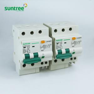China Panel Mounting 300mA 2P RCBO Circuit Breaker IEC60898 on sale