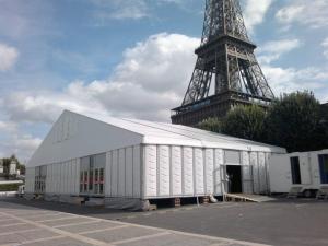 Quality Recycled 20 x 40 White Wedding Party Tent With ABS Hard Wall wholesale