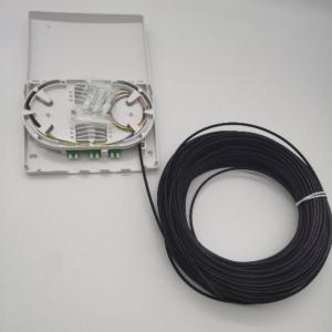 Quality 6Cores LC/APC Pre-Connectorized Optical Distribution Box 6Fibers Wall Outlet PTO Box wholesale