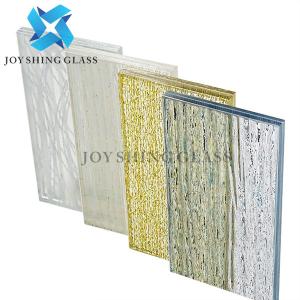 Quality Custom Laminated Wired Glass Pattern Wall Art Decoration Glass wholesale