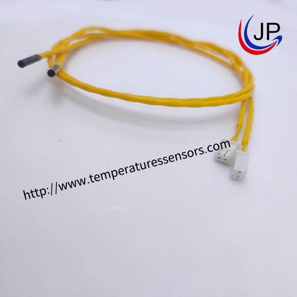 R100 3.3K B0/100 NTC Temperature Probe 3970K Stranded Wire For Electric Motor In HEV EV