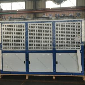 Quality Customized Aluminum Air Cooler Condenser With Copper Tube / Axial Fan wholesale