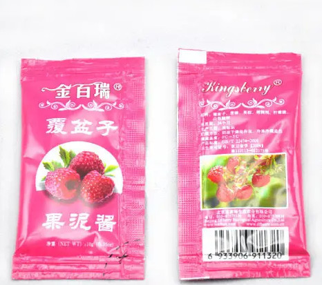 LC-220L Food Grade Stainless Steel 1-80ml Fruit Sauce Sachet Automatic Filling And Packaging Machine Sauce Pouch Packing