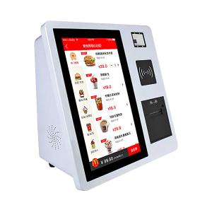 Quality Desktop Self Service Touch Screen Kiosk 15.6'' For Restaurant wholesale