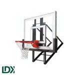 Outdoor/Indoor Adjustable Wall Mounted Basketball Hoop Professional Rim System