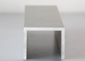 Quality Silver Anodized Aluminium Channel Extrusions , Architectural Aluminum Channel wholesale