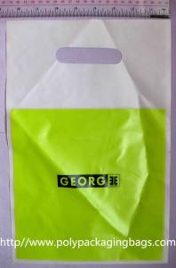 Quality Customized Plastic Die Cut Handle Bags Promotional Carrier Bags wholesale
