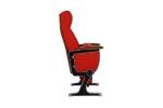 Theater Furniture Public Seating Auditorium Armchair 580mm For Conference Hall