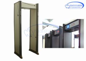 China Audible Alarming Door Frame Metal Detector 45 Zones With Directional Counter on sale