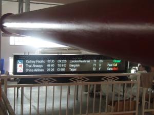 Quality IP65 Airport Flight Display Board Passenger Assistance System wholesale
