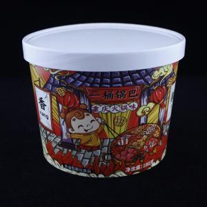 Quality 64oz Disposable Paper Buckets Fried Chicken Takeout Printed Food Packaging wholesale