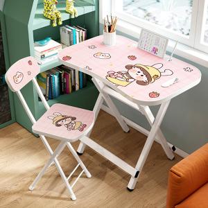 Quality 18 Inches Foldable Study Desk And Chair For Home Working Minimalist wholesale