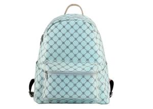 Quality PU Leather Awesome Womens Backpack Bags Light Blue Colored For Travelling wholesale