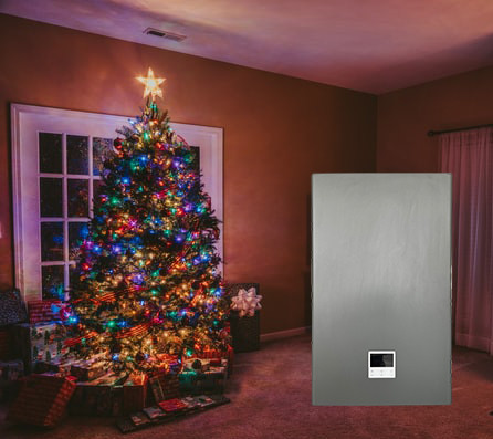 12KW R410a EVI Split Heat Pump Water Heater Electric Low Noise