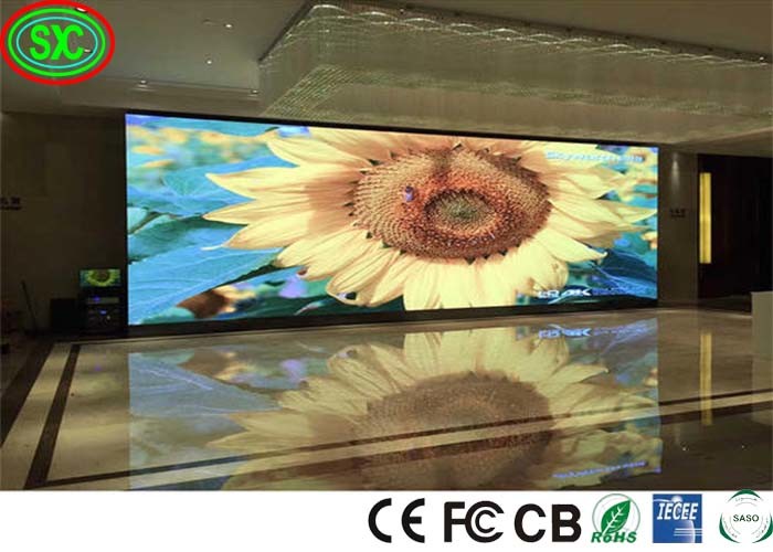 6500cd/sqm SMD3535 6MM Pixels Stage LED Screens For Advertising
