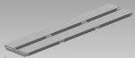 3×16m 100 Ton Q235B Steel Heavy Duty Truck Scales