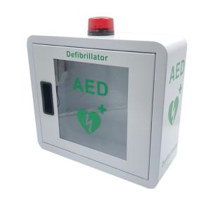 Quality Wall Mounted Defibrillator Cabinet , Customizable Metal AED Mounting Box wholesale