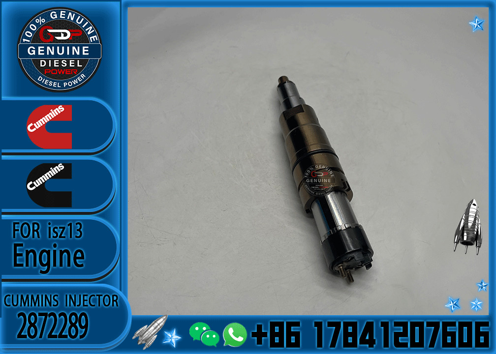 2872289 2872289PX 2872289RX 2872544 Diesel Fuel Injector for ISZ ISX ISX12 ISX15 Engine