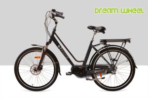Quality 28km/H Electric Urban Bikes 36V 350W Middle Gear Motor Aluminum Frame wholesale