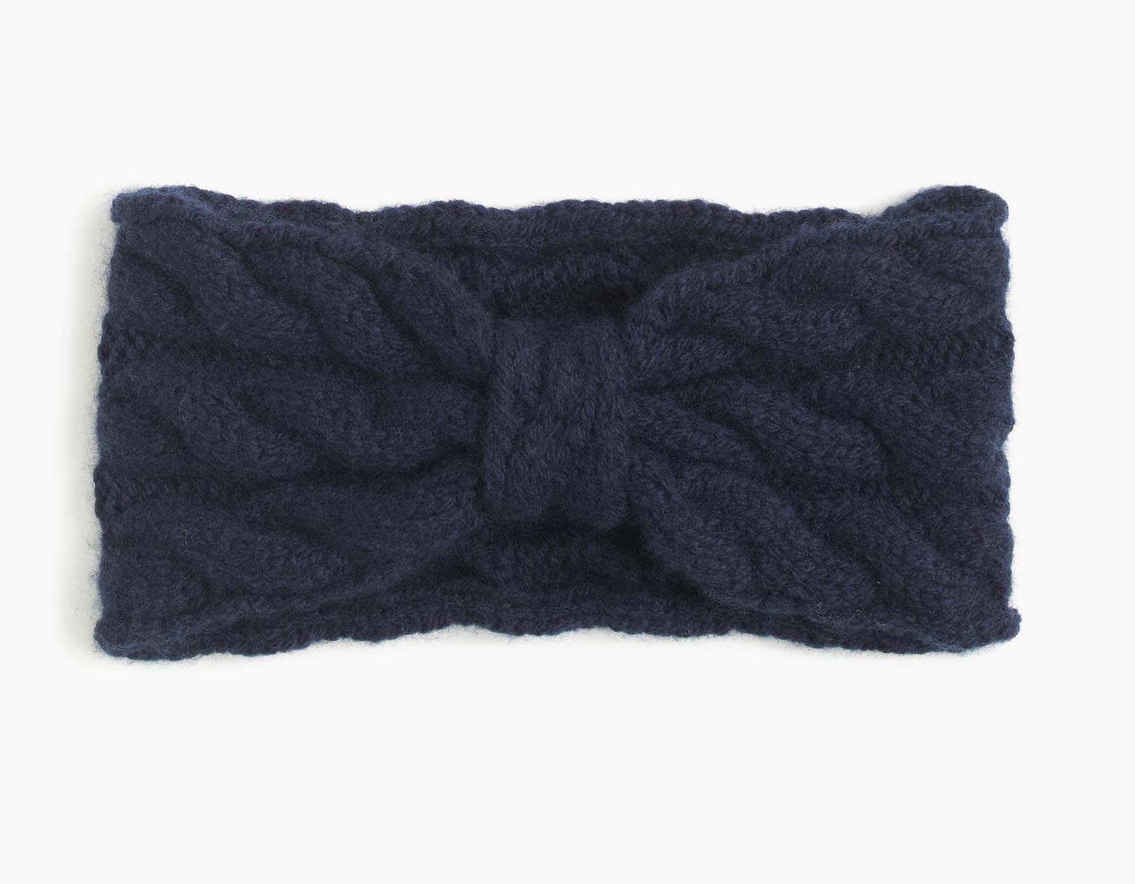 Girls Knitted Head Band Knitted Hair Bands With Cable Stitch Customized Color