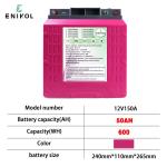 Lifepo4 150Ah 12V Lithium Battery Pack 600Ah Waterproof For RV Campers Golf Cart