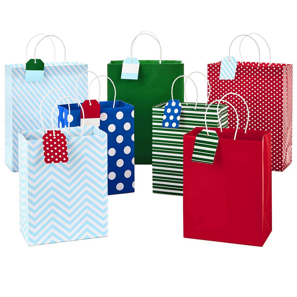 Wenzhou Custom Luxury Merry Christmas Halloween Holiday Theme Hand Length Handle Paper Bag