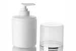 Lotion 300ml 400ml 500ml HDPE Plastic Bottles With Cap