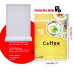 Rechargeable Wireless Desktop Display Double Side Advertising Light Boxes