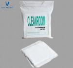120GSM Lint Free 100% Polyester Microfiber Cleanroom Wipers for Optical Lens 9*9