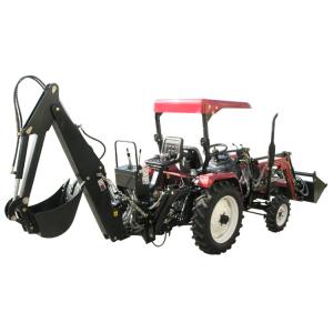 Quality 3 Point Tractor Rear Mounted Backhoe 2150mm Leg Spread Wheel Excavator wholesale