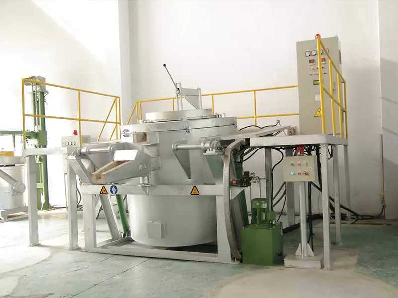 PID Control System Crucible Smelting Furnace For Accurate Temperature Control