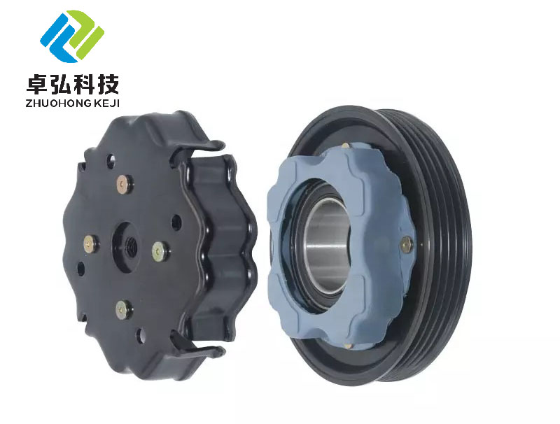 R1150RT 2001-2006 7SEU16C Auto AC Compressor Pulley Clutch Kit 4PK 112MM 12V For BMW