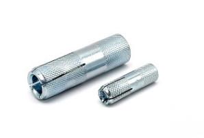 China Zinc Plated L Shaped Anchor Bolts , Half Knurled L Shaped Concrete Anchors on sale