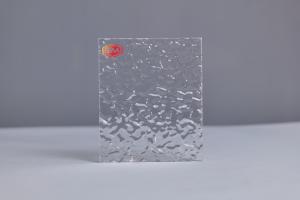 Quality Transparent Textured Acrylic Sheet For High Light Transmittance And Non Yellowing Properties wholesale