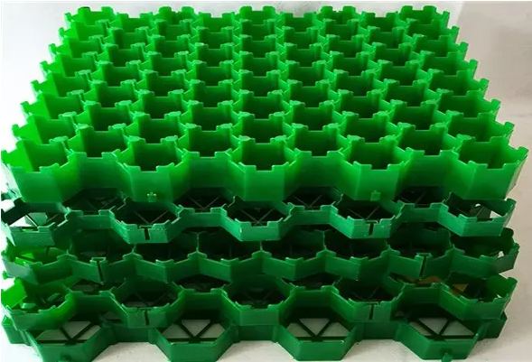Landscape Turf Grass Paver 500*500*50MM HDPE Grass Grids Pavers with Modern Design