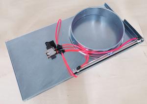 Quality 350mm Dust Extraction Pneumatic Slide Damper With Flange wholesale