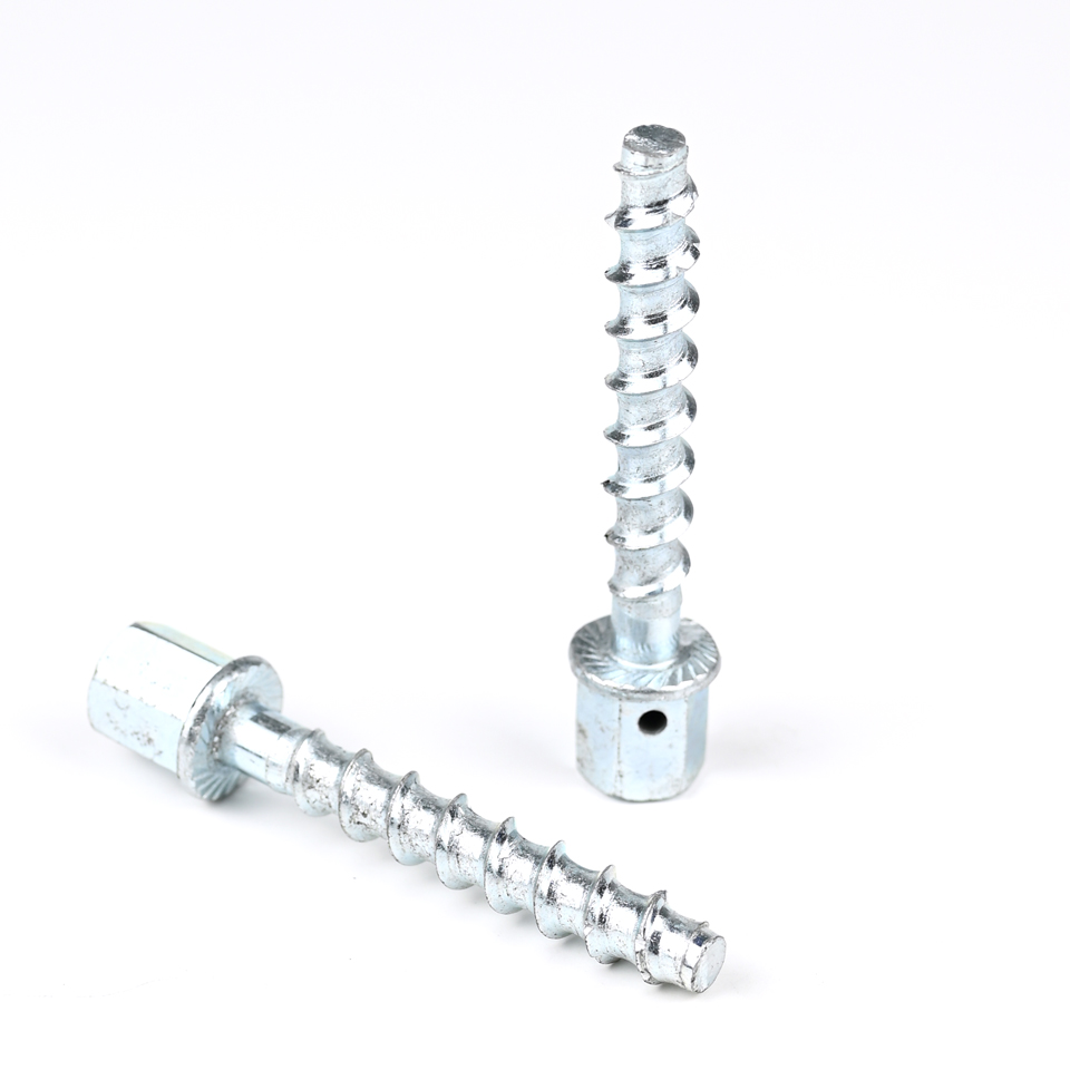 Hex Flange Thread Concrete Rod Anchors Screw Self Tapping Masonry Bolts For Heating Ventilation
