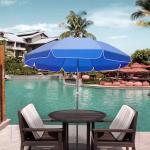 UM-001 Durable Outdoor Garden Patio Sun Umbrella for Beach Outdoor Relaxing