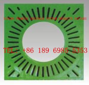 Quality 1000x1000x30 Tree Guard Frame Covers FRP Tree Gratings wholesale