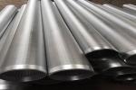 V Shaped 219mm Wedge Wire Screen Pipe All Welded 304 Stainless Steel Round