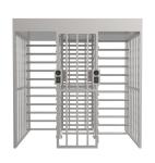 Newly Design Stainless Steel 24V Dual Lanes Full Height Turnstile