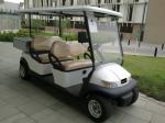 Four Seater Electric Utility Carts , Custom Street Legal Golf CartsAluminum Box
