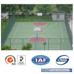 Fire Resistant Seamless Athletic PU Sports Flooring Aging resistance