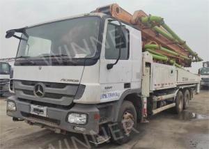 Quality 2012 Used Concrete Pump Truck With Boom ZLJ5339THB 47m 3 Axle Zoomlion wholesale