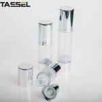 5ml-50ml Plastic Airless Cosmetic Containers For Lotion Makeup Packaging