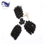 Jet Black Virgin Aunty Funmi Hair Unprocessed Peruvian Hair Weaving