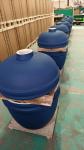 Blue bubble Glazed Charcoal Kamado Grill 27 Inch BBQ