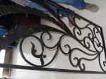 Customized Black Zinc Steel Metal Garrison Fence Panels Maintenance Free