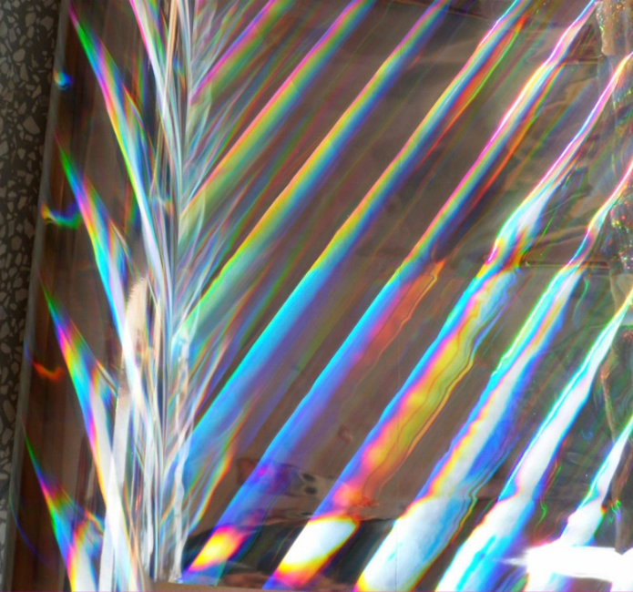 Standard Flexo Rainbow Silver Holographic Foil , Cold Foil Stamping For Packaging