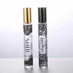 Thick Wall Cosmetic Glass Bottles Pump Sprayer Clear 10ml Round Shape